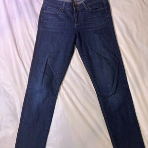 PAIGE Dark Blue Women's Skinny Jeans
